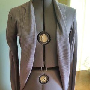 4/$20 Seduction Grey cardigan